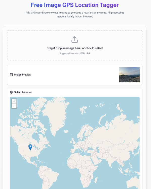 Free Browser-Based Image Geotagging: Add Location Data to Your Photos